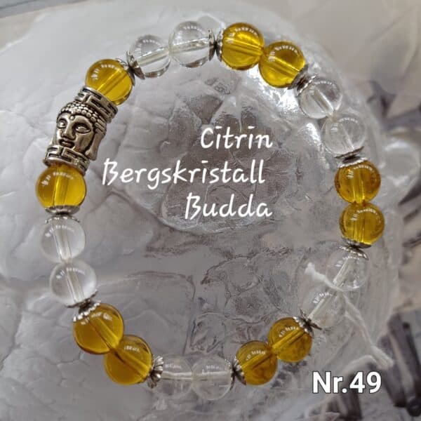 Citrin, Bergskristall & Budda