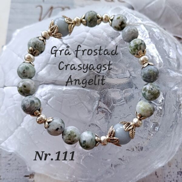 Grå frostad Crasyagat & Angelit