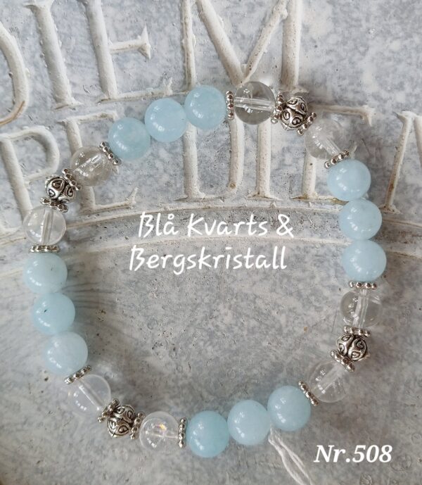 Blå Kvarts & Bergskristall - Bild 2